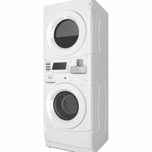 Whirlpool - 3.1 Cu. Ft. Front Load Washer and 6.7 Cu. Ft. Electric Dryer with Space Saving Configuration - White