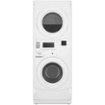 Whirlpool - 3.1 Cu. Ft. Front Load Washer and 6.7 Cu. Ft. Gas Dryer with Space Saving Configuration - White