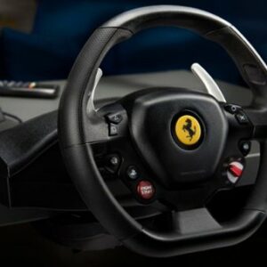 Thrustmaster - T80 Ferrari 488 GTB Edition Racing Wheel for PlayStation 5, 4 and Windows - Black