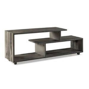 Walker Edison - Rustic Modern TV Stand - Gray