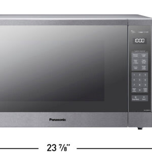 Panasonic - 2.2 Cu. Ft. 1250 Watt SN97JS Microwave with Cyclonic Inverter and Sensor Cooking - Stainless Steel