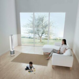 Dyson - Pure Cool Purifying Fan TP01, Tower - White/Silver