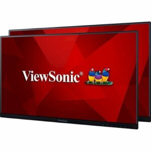 ViewSonic - VA2456-MHD_H2 23.8 LCD FHD Monitor (DisplayPort VGA, HDMI) - Black