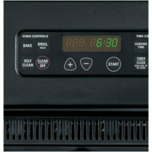 GE - 24" Built-In Single Electric Wall Oven - Black on Black