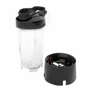 Blendtec - Go 30-Oz. Travel Bottle - Clear/Black