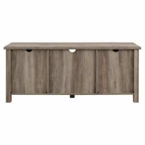 Walker Edison - Modern Farmhouse TV Stand for Most TVs Up to 64" - Gray Wash