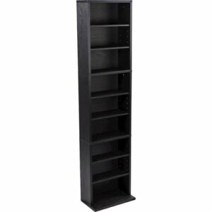 Atlantic - Herrin Media Storage Cabinet - Ebony