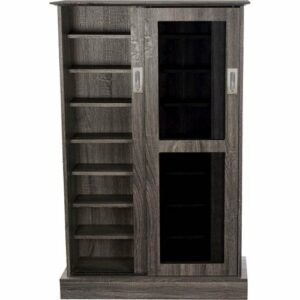 Atlantic - Driffield Media Storage Cabinet - Gray