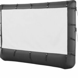 Insignia™ - 114" Outdoor Projector Screen - White