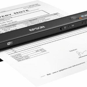 Epson - ES-60W Wireless Mobile Color Sheetfed Document Scanner - Black