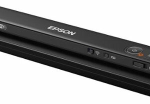 Epson - ES-60W Wireless Mobile Color Sheetfed Document Scanner - Black