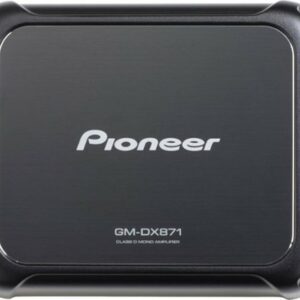 Pioneer - 1-Channel Class D Mono Amplifier - Black