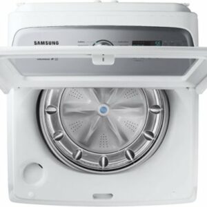 Samsung - 5.0 Cu. Ft. High-Efficiency Top Load Washer with Active WaterJet - White