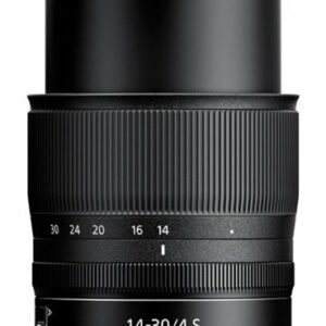 NIKKOR Z 14-30mm f/4.0 S Zoom Lens for Nikon Z Cameras - Black