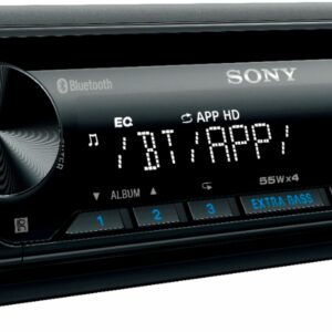 Sony - In-Dash Receiver - Built-in Bluetooth with Detachable Faceplate - Black