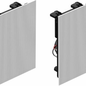 Sonos - Architectural 6-1/2" Passive 2-Way In-Wall Speakers (Pair) - White