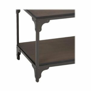 Simpli Home - Nantucket TV Stand for Most TVs Up to 60" - Walnut Brown