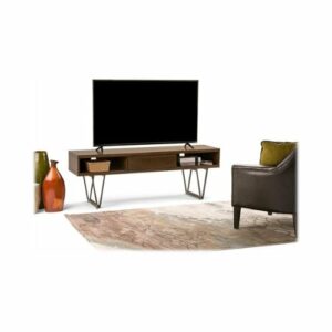 Simpli Home - Ryder TV Stand for Most TVs Up to 70" - Natural Aged Brown