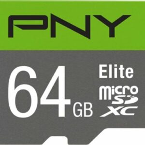 PNY - 64GB Elite Class 10 U1 microSDXC Flash Memory Card