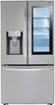 LG - 23.5 Cu. Ft. French Door-in-Door Counter-Depth Smart Refrigerator with Craft Ice - Stainless Steel