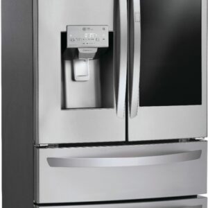 LG - 27.8 Cu. Ft. 4-Door French Door Smart Refrigerator with InstaView - Stainless Steel