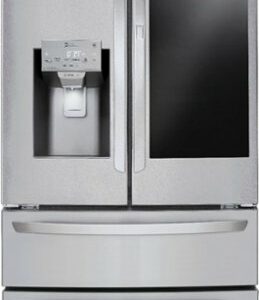 LG - 27.8 Cu. Ft. 4-Door French Door Smart Refrigerator with InstaView - Stainless Steel