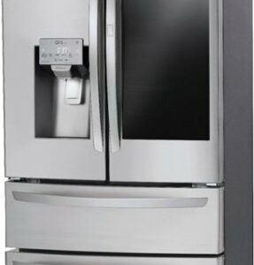 LG - 27.8 Cu. Ft. 4-Door French Door Smart Refrigerator with InstaView - Stainless Steel