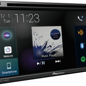 Pioneer - 6.8" Android Auto™ and Apple CarPlay® Bluetooth® Digital Media (DM) Receiver - Black