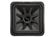 KICKER - L7R 15" Dual-Voice-Coil 4-Ohm Subwoofer - Black