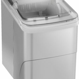 Insignia™ - Portable Ice Maker with Auto Shut-Off - Silver