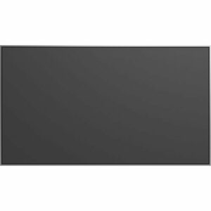 Screen Innovations - Zero Edge 100" Wall Projector Screen - Gray/Black