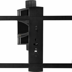 SANUS Elite - Advanced Full-Motion TV Wall Mount for Most 32"-55" TVs up to 55 lbs - Tilts, Swivels, and Extends up to 20" From Wall - Black Brushed Metal