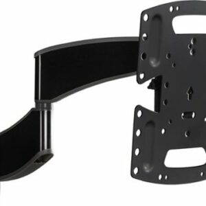 SANUS Elite - Advanced Full-Motion TV Wall Mount for Most TVs 19"-43" up to 35 lbs - Tilts, Swivels, and Extends up to 16" From Wall - Black Brushed Metal