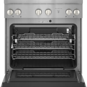 Thermador - ProHarmony 4.4 Cu. Ft. Freestanding Dual Fuel Convection Range with Self-Cleaning and 4 Star Burners - Stainless Steel