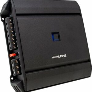 Alpine - S-Series Class D Bridgeable Multichannel Amplifier with Variable Crossovers - Black