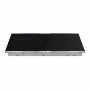 Bosch - 800 Series 36" Built-In Electric Induction Cooktop with 5 elements and Wifi - Black