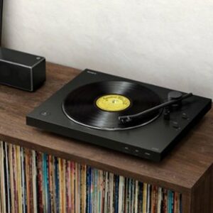 Sony - Bluetooth Stereo Turntable - Black