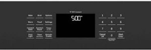 GE - 27" Built-In Single Electric Convection Wall Oven - Black