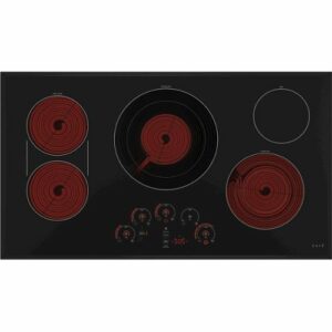 Café - 36" Electric Cooktop - Black