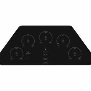 Café - 36" Electric Cooktop, Customizable - Stainless Steel on Black