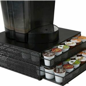 Mind Reader - 72 K-Cup Single Serve Coffee Pods Double Tray - Black