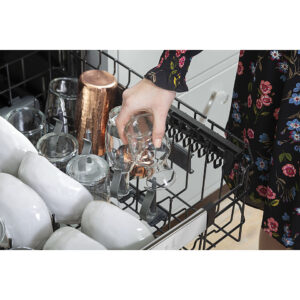 Café - 24" Top Control Tall Tub Built-In Dishwasher with Stainless Steel Tub, Customizable - Stainless Steel