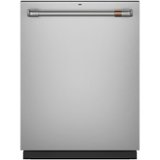 Café - 24" Top Control Tall Tub Built-In Dishwasher with Stainless Steel Tub and Silverware Jets, Customizable - Stainless Steel