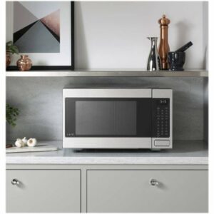 Café - 1.5 Cu. Ft. Convection Microwave with Sensor Cooking, Customizable - Stainless Steel