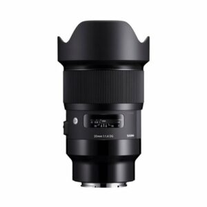 Sigma - 20mm f/1.4 DG HSM Wide-Angle Lens for Canon EF - Black