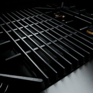 JennAir - NOIR 48" Built-In Gas Cooktop with Grill and Griddle - Stainless Steel