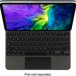 Apple - Magic Keyboard for 11-inch iPad Pro (1st, 2nd, or 3rd Generation) and iPad Air (4th, or 5th Generation) - Black