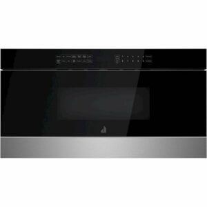 JennAir - NOIR 1.2 Cu. Ft. Built-in Microwave Drawer - Floating Black Glass