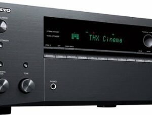 Onkyo - TX 7.2-Ch. with Dolby Atmos 4K Ultra HD HDR Compatible A/V Home Theater Receiver - Black