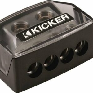 KICKER - Power Distribution Block - Black